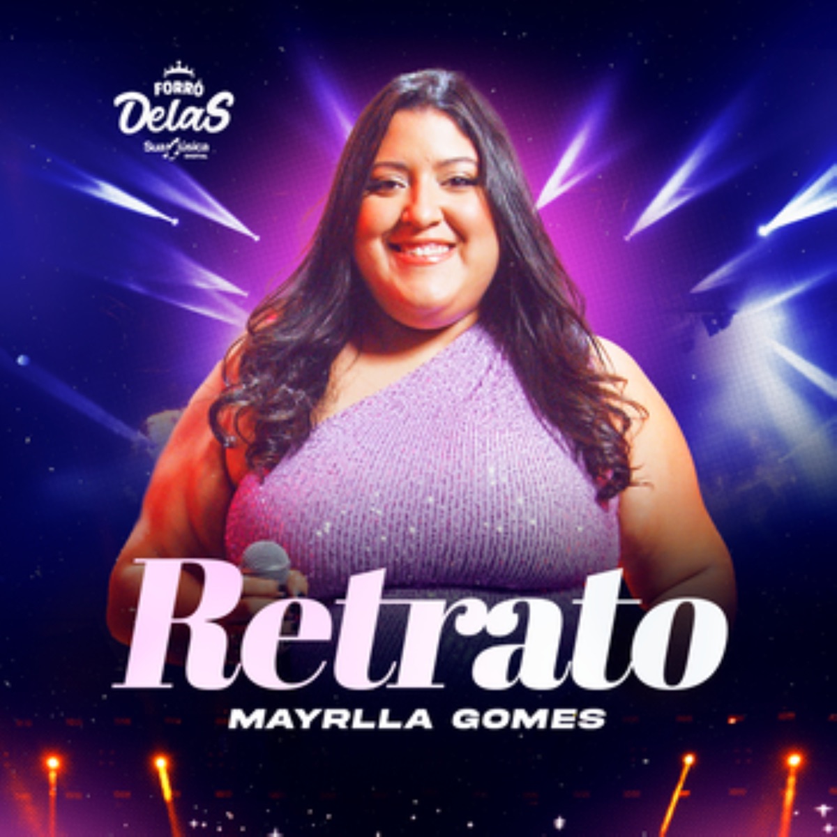 Retrato - Single by Forró Delas & Mayrlla Gomes album cover