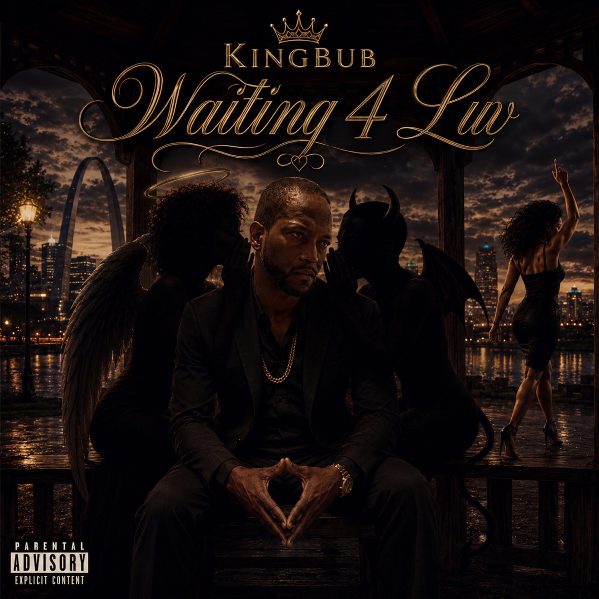 Waiting 4 Luv - Single by KingBUB album cover