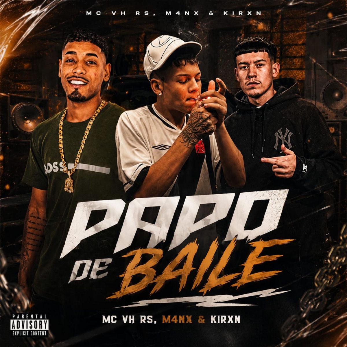 Papo de Baile - Single by MC VH RS, M4NX & KIRXN album cover