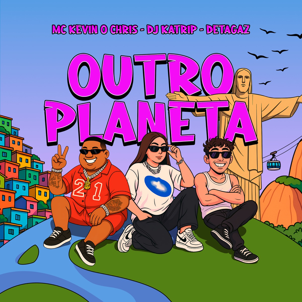 Outro Planeta - Single by MC Kevin O Chris, DJ Katrip & Detagaz album cover