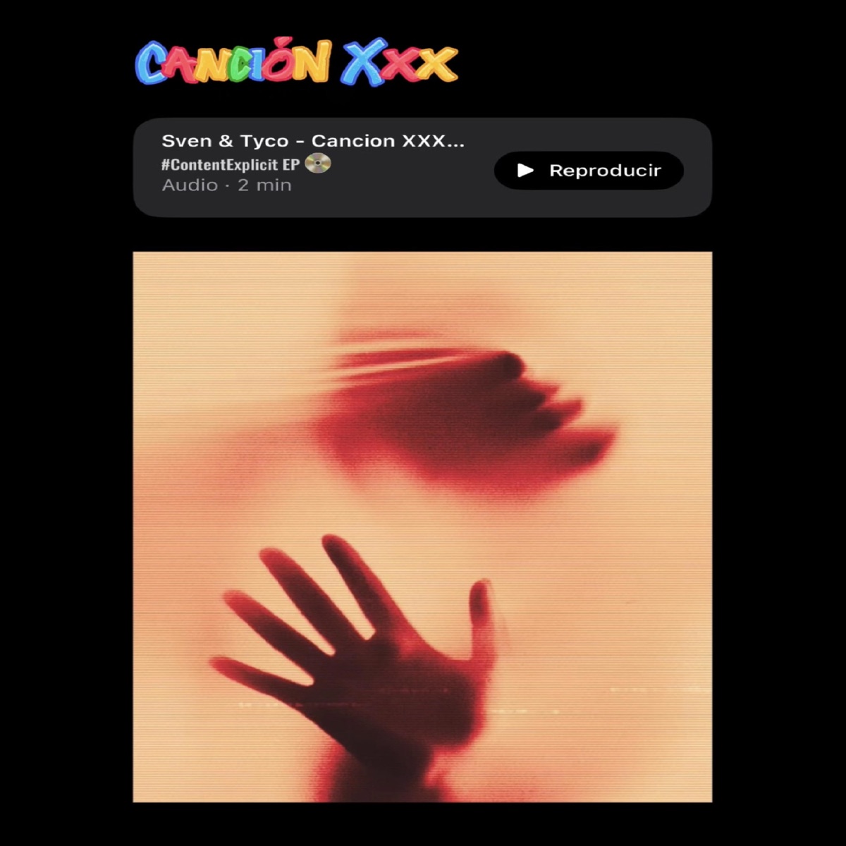 Canción XXX - Single by S V E N album cover