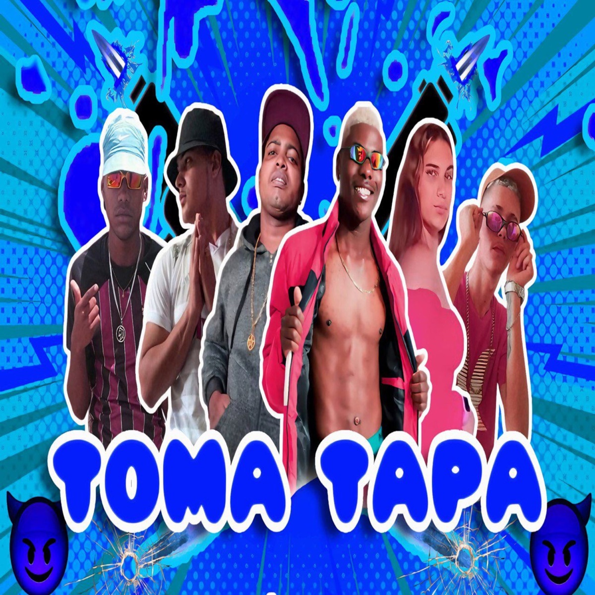 Toma Tapa (feat. MC 2T DA VF, Layanne a Blindada & Diego no beat) - Single by MC Trovão, MC EDU & EO CARLOS album cover