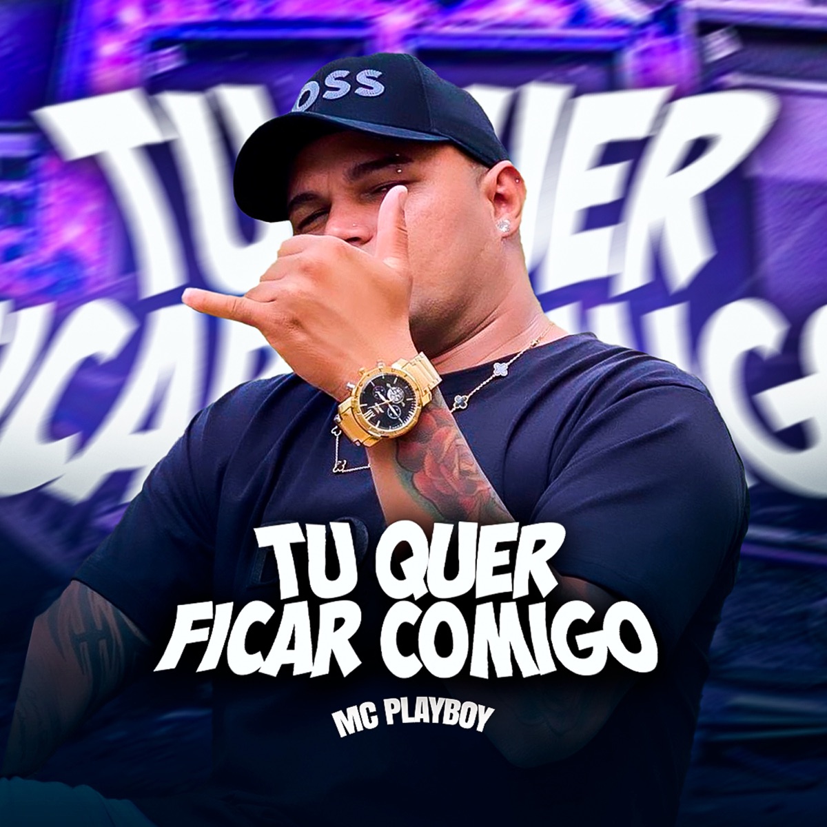 Tu Quer Ficar Comigo - Single by MC Playboy album cover