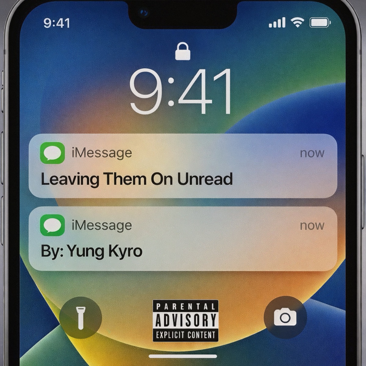 LEAVING THEM ON UNREAD - Single by Yung Kyro album cover