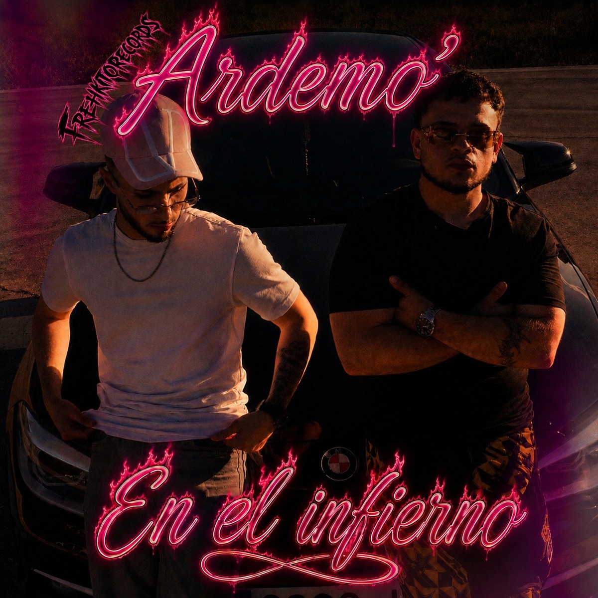 Ardemo En El Infierno - Single by Zares MDZ & EKYS album cover