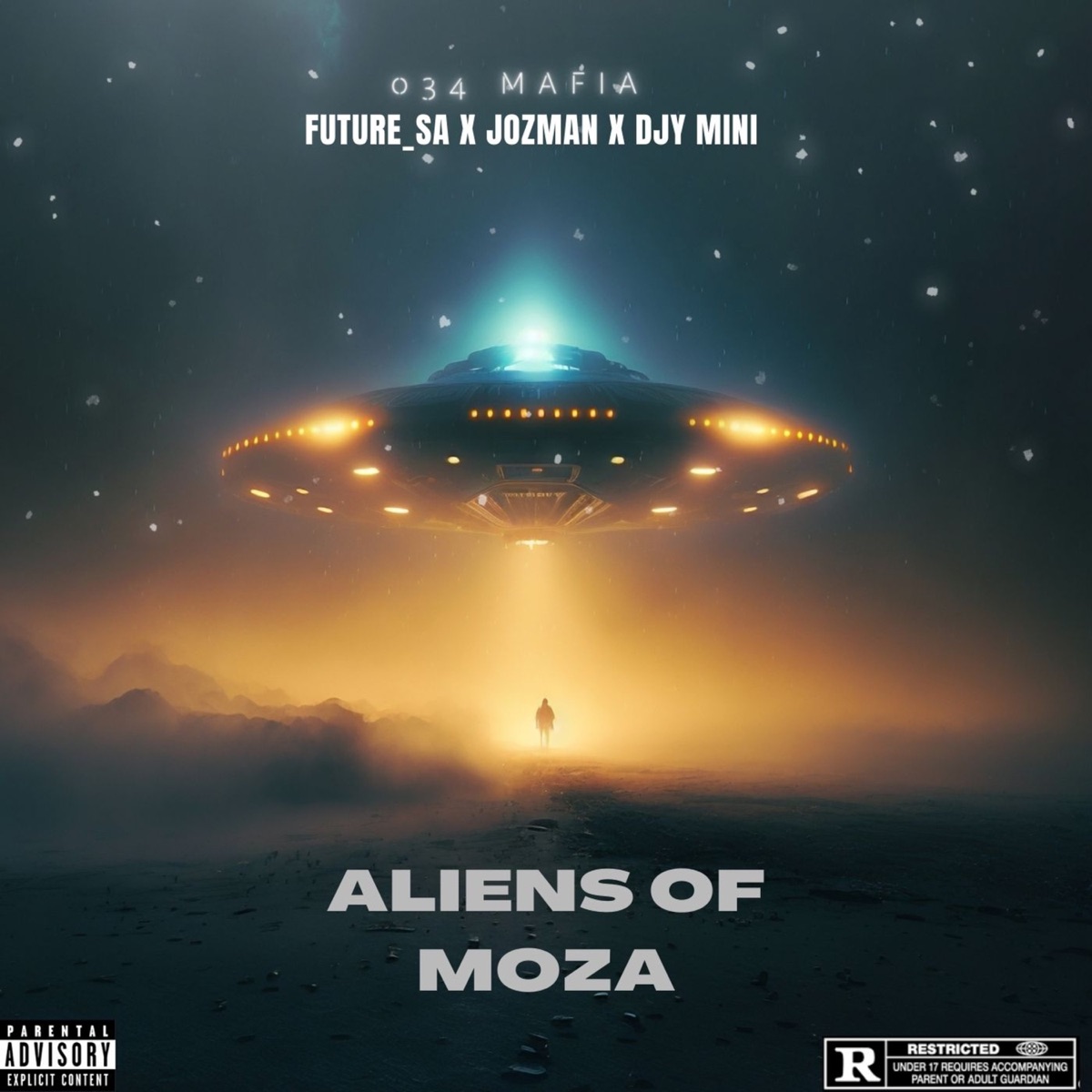 Aliens of Moza - Single by 034 MAFIA, FutureSA, Jozman & djy Mini album cover