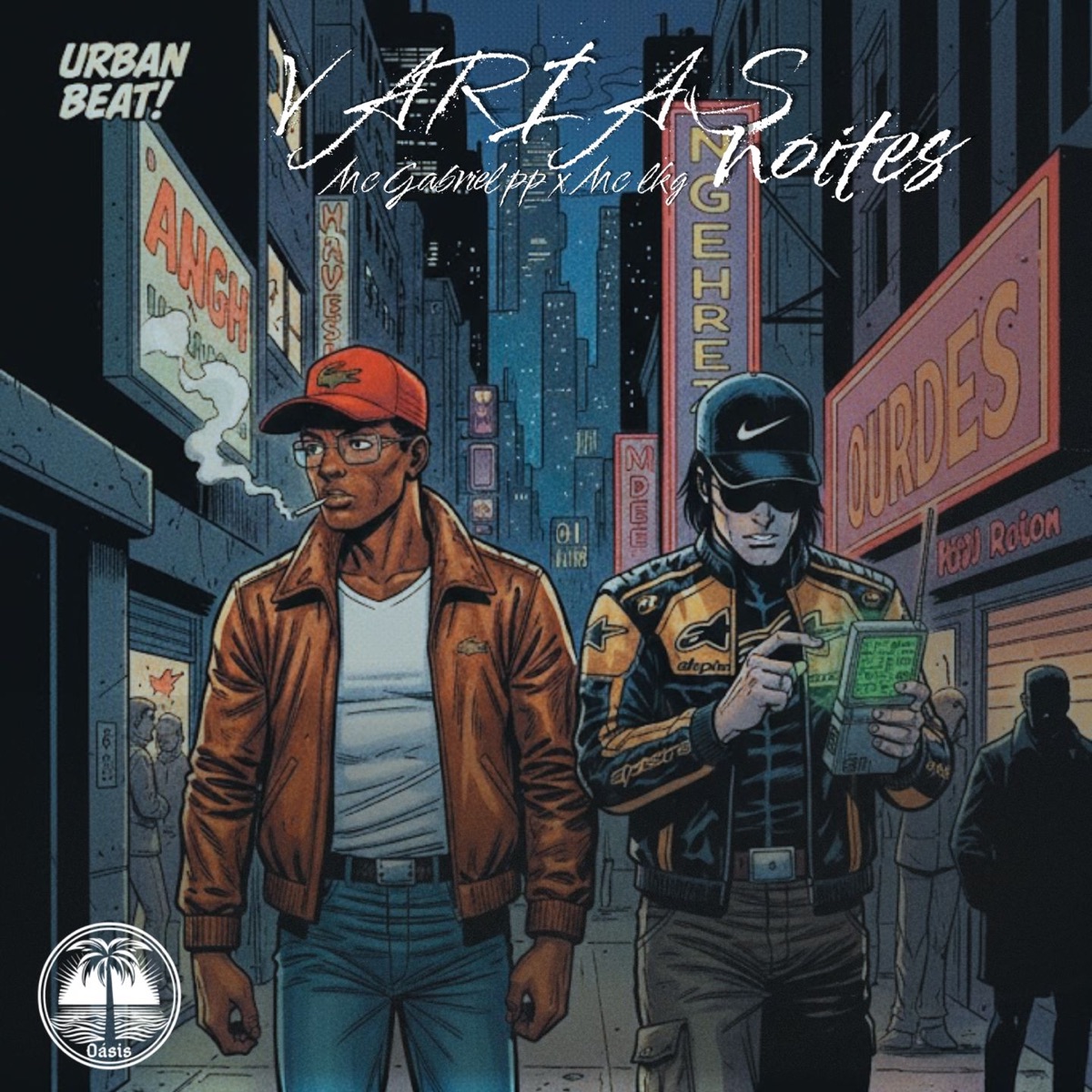 Varias Noites - Single by MC Gabriel PP, Mc Lkg & TROPA DA OÁSIS album cover