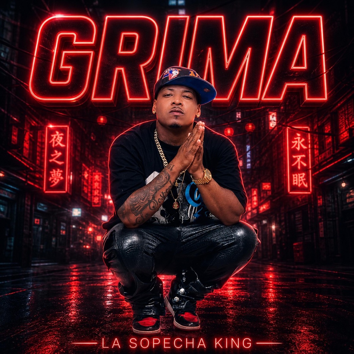 Grima - Single by La Sospecha King album cover