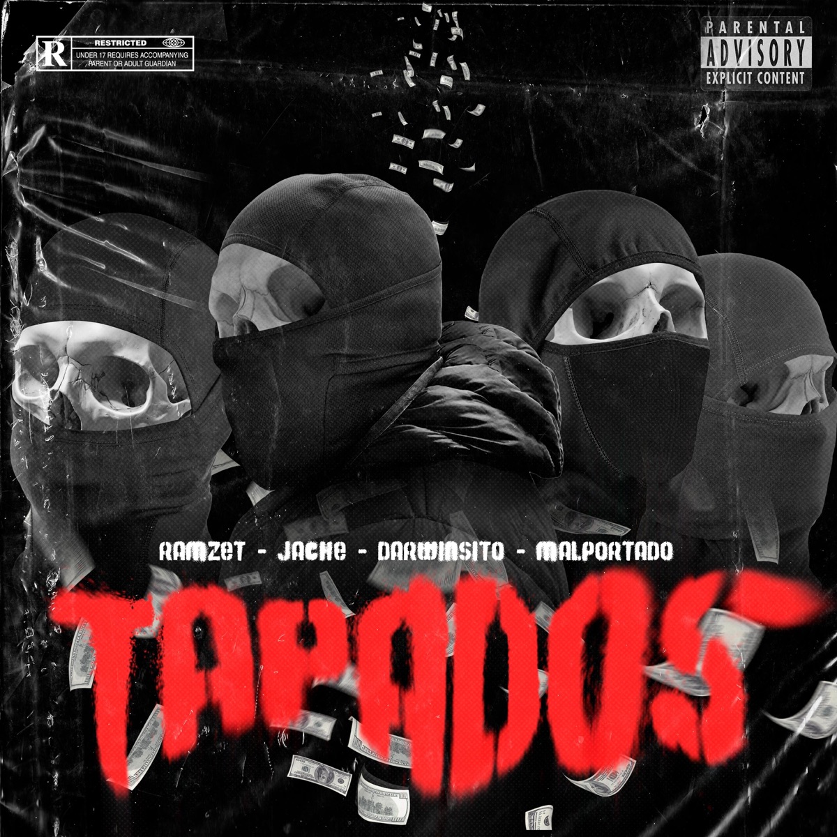 TAPADOS (feat. Darwinsito) - Single by J-Ache, Ramzet & MAL PORTADO album cover