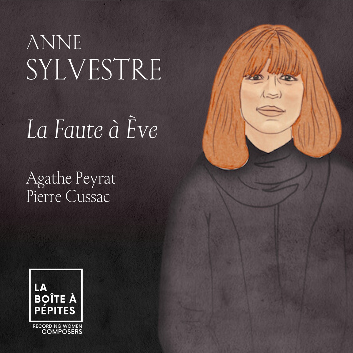 Anne Sylvestre: La faute à Ève - Single by Agathe Peyrat & Pierre Cussac album cover