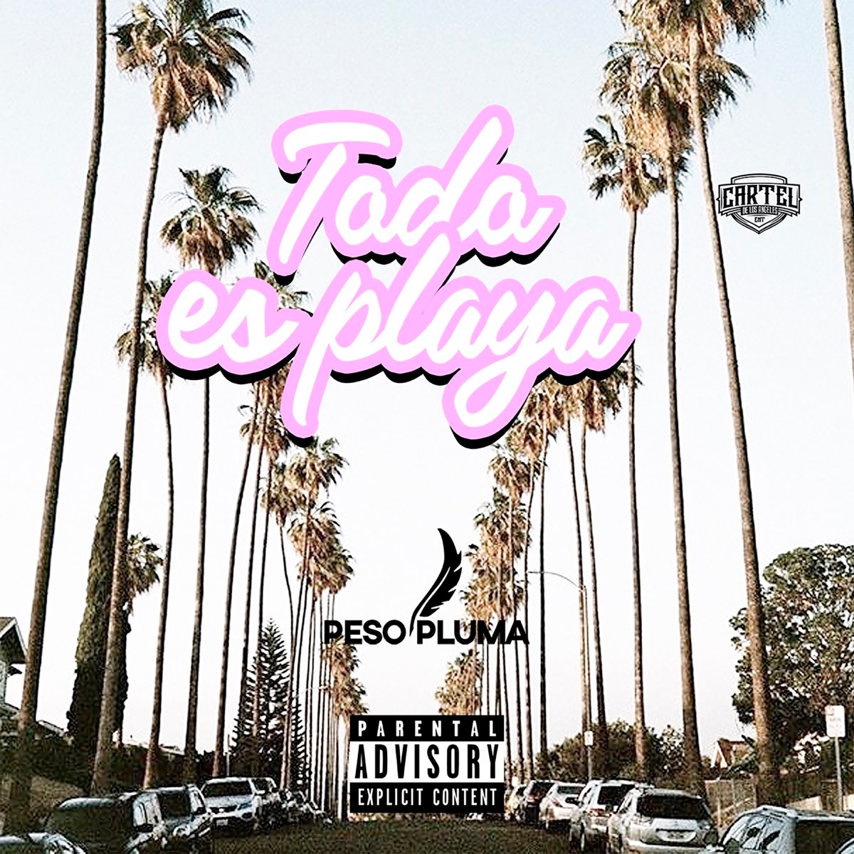 Todo Es Playa - Single by Peso Pluma album cover artwork