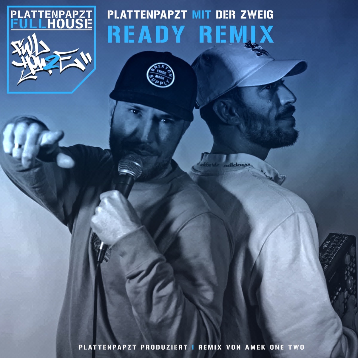 Ready (Amek One Two Remix) - Single by Plattenpapzt & Der Zweig album cover