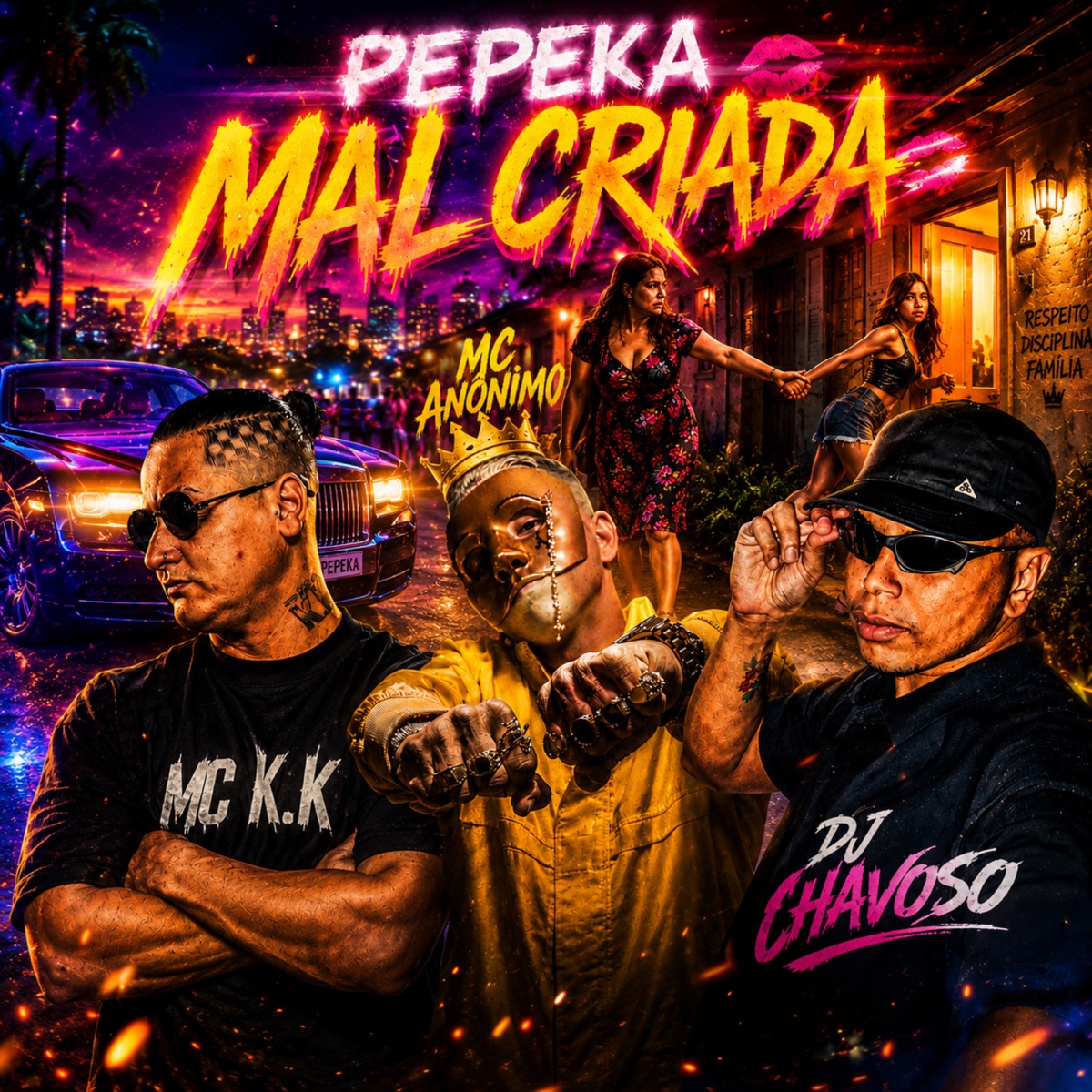 Pepeka Malcriada - Single by MC K.K, MC Anônimo & DJ Chavoso album cover
