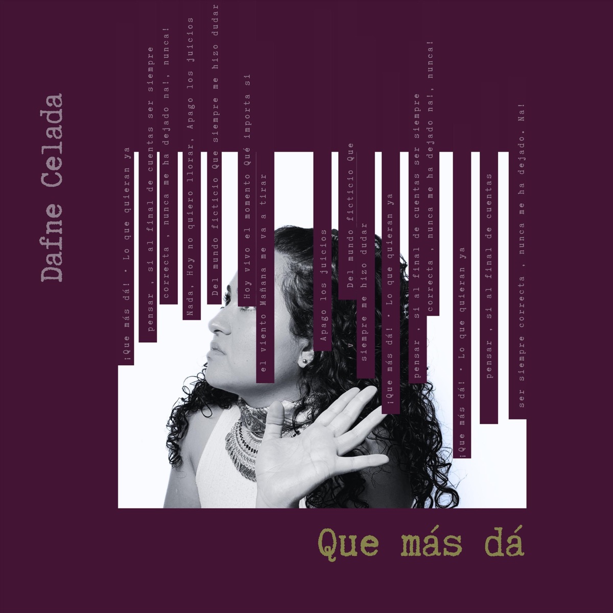 Qué Más Da - Single by Dafne Celada album cover