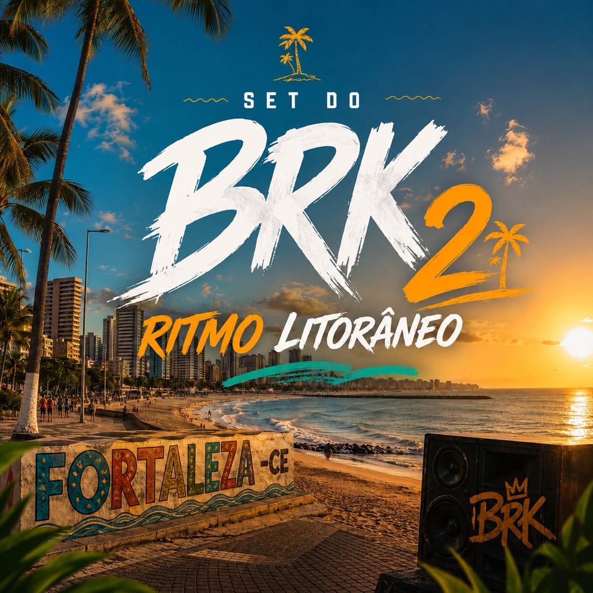 Set do Brk 2 - Ritmo Litorâneo (feat. West Reis, Mcfr7, Kenai.og, lllyncon, Laís da ZL, Alison085 & Tulin MC) - EP by Menor Brk album cover