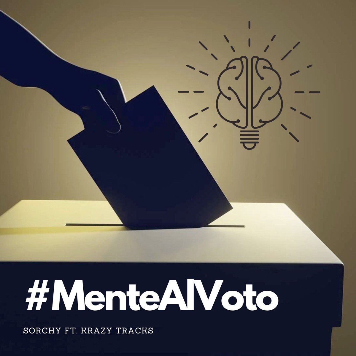 #MenteAlVoto (feat. Krazy Tracks) - Single by Sorchy album cover