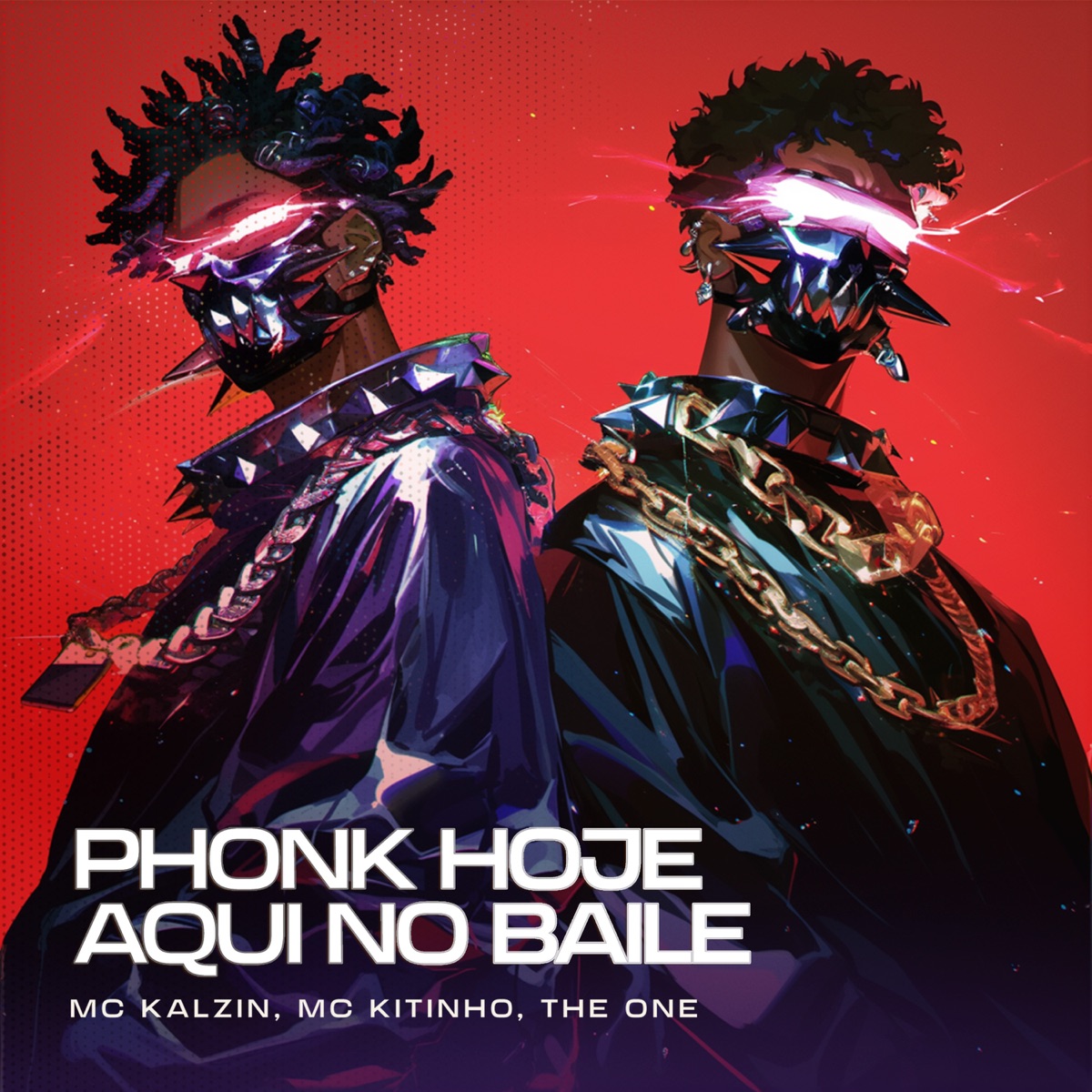 PHONK HOJE AQUI NO BAILE - Single by MC Kalzin, Mc Kitinho & The One album cover