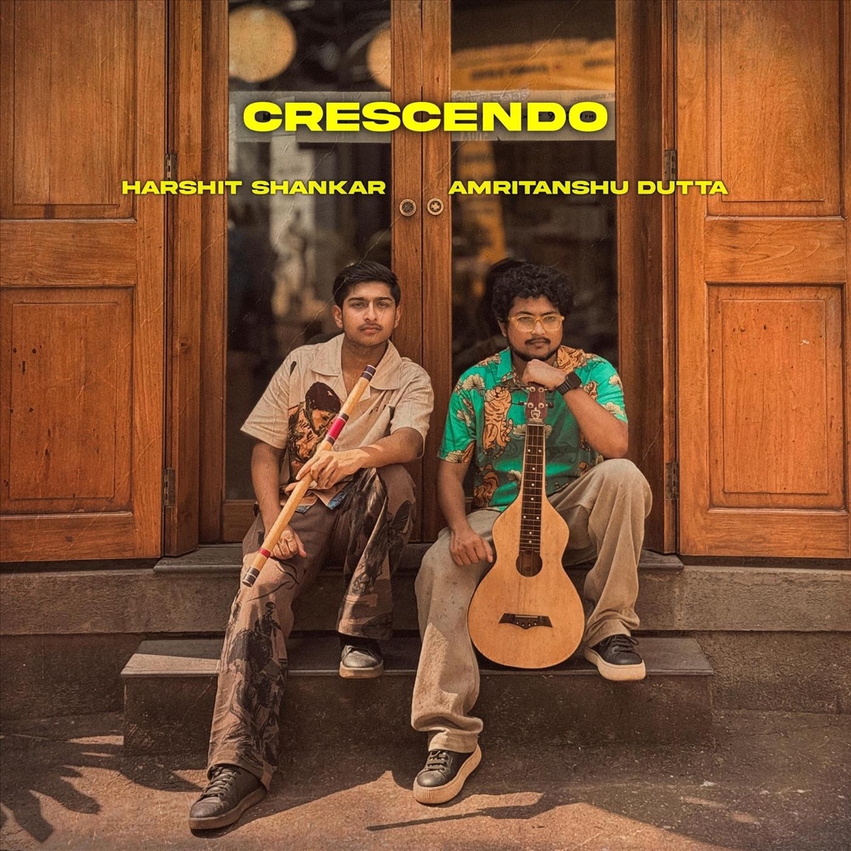 Crescendo - Single by Amritanshu Dutta & Harshit Shankar album cover