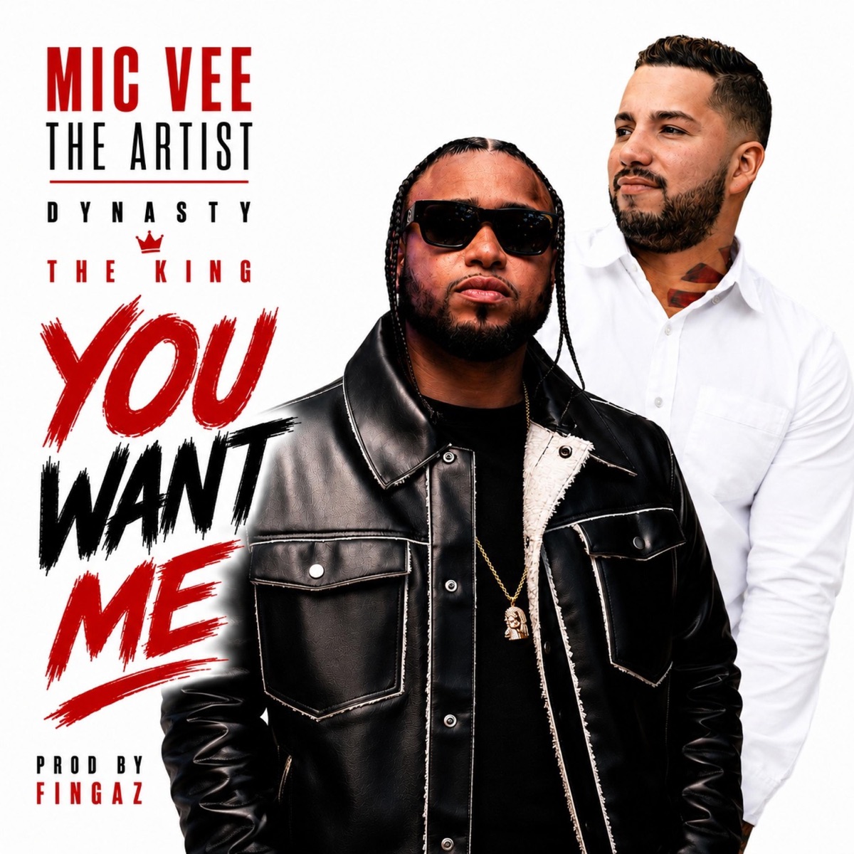 You Want Me (feat. Dynasty The King) - Single by Mic Vee the Artist album cover