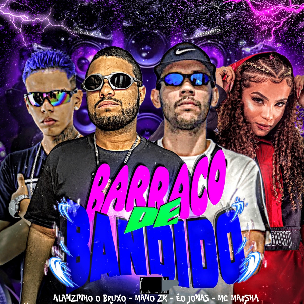 Barraco de Bandido - Single by Mano Zk, MC Marsha, Éo Jonas & Alanzinho O Bruxo album cover