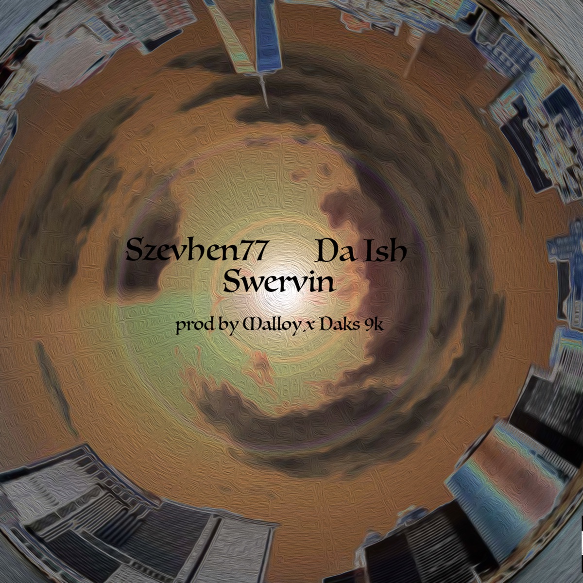 Swervin (feat. Da Ish) - Single by Szevhen77 album cover