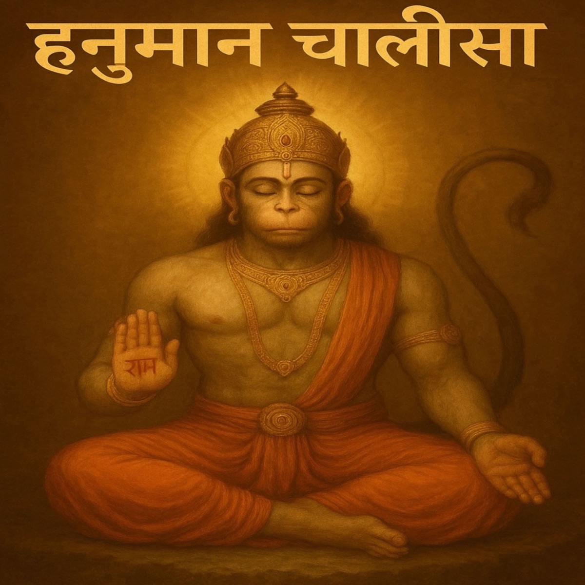 Hanuman Chalisa - Single by VIKYK, Shubh Sutradhar & Aayush Jain album cover
