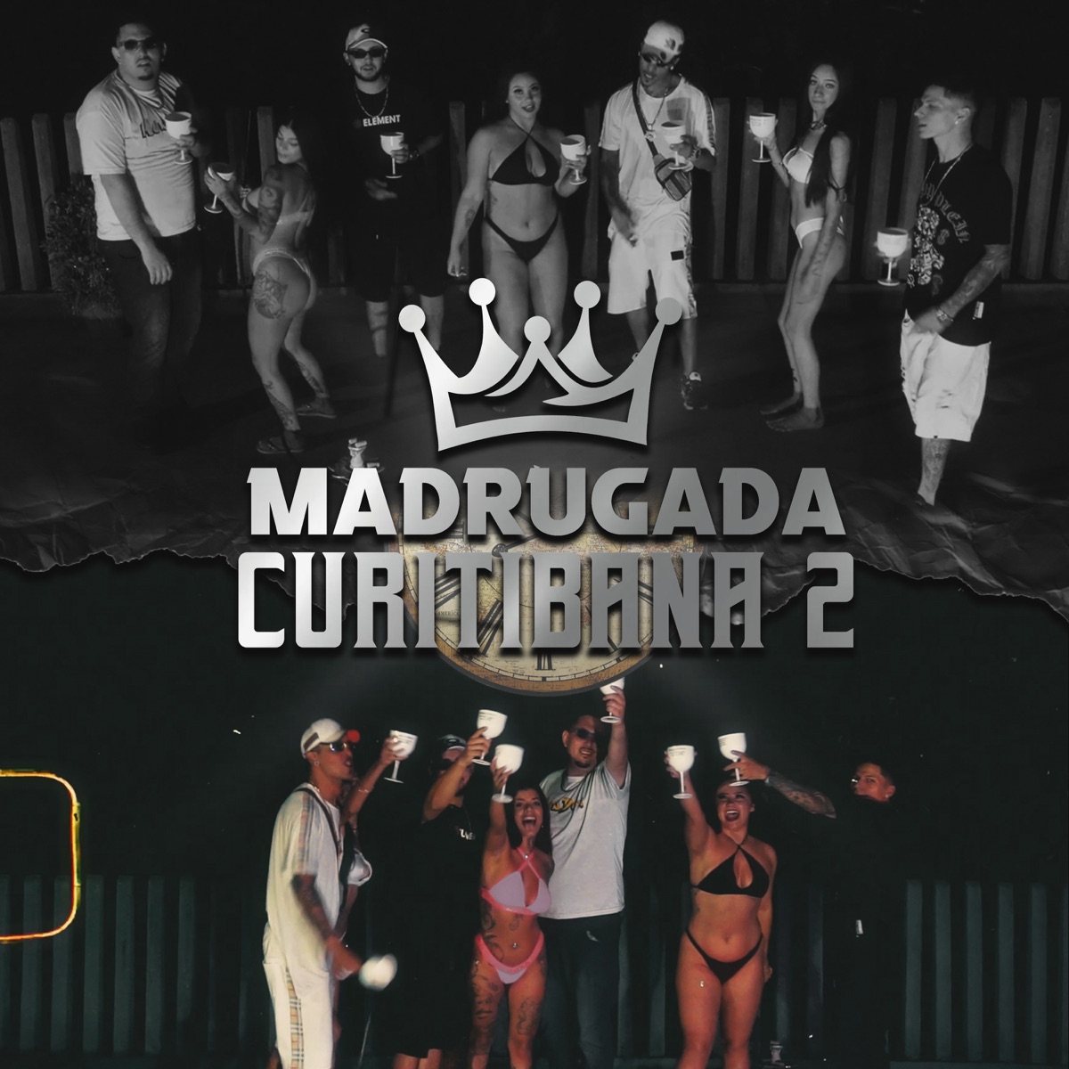 Madrugada Curitibana 2 - Single by Dj SKL, mc gael, MC Vilão da Indep, Mc Drico & Mc Couto album cover
