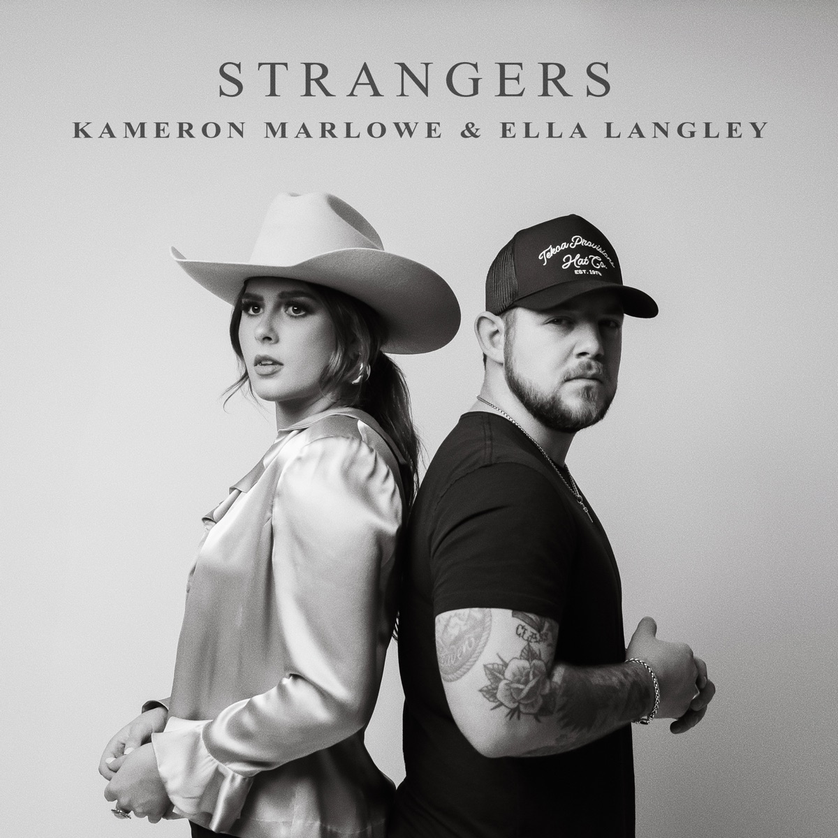 Strangers - Single by Kameron Marlowe & Ella Langley album cover artwork