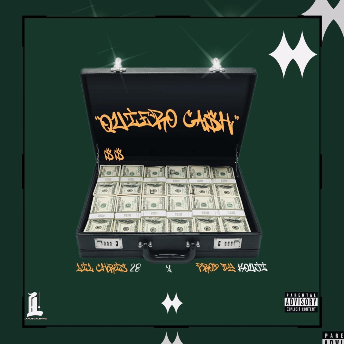 QUIERO CASH - Single by Lil Chris28 & Kouji album cover