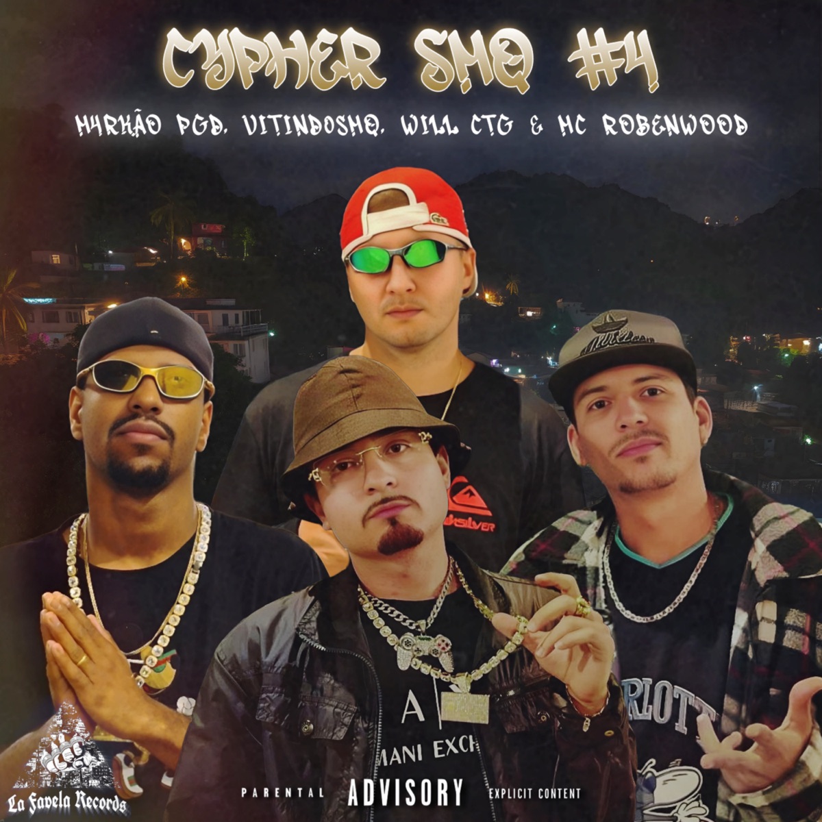 Cypher Smq #4 (feat. VitinDoSMQ, Will CTG & Mc Robenwood) - Single by M4RKÃ0 PGD album cover
