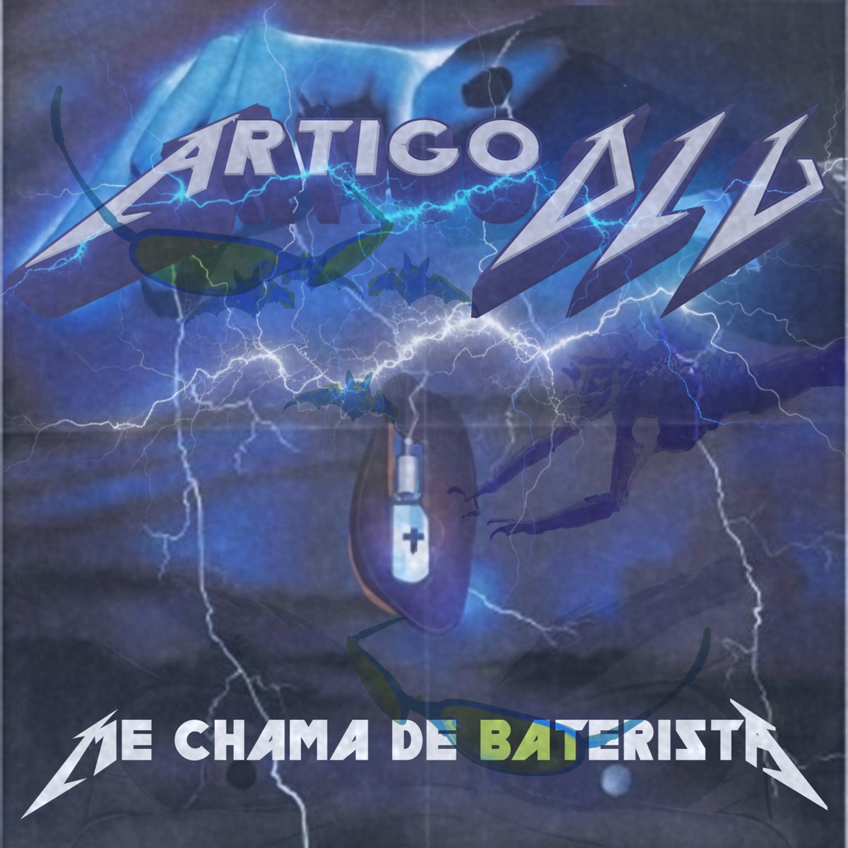 me chama de baterista - Single by ARTIGO016 album cover