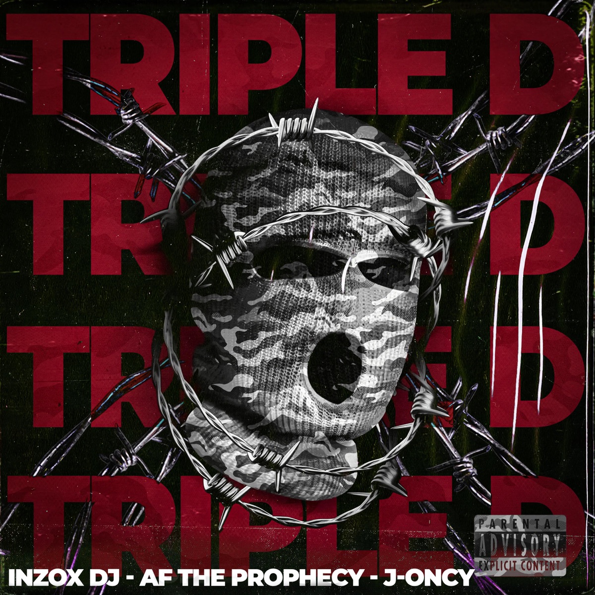Triple D (feat. J Oncy, Inzox DJ & Bossavescomohe) - Single by AF The Prophecy album cover