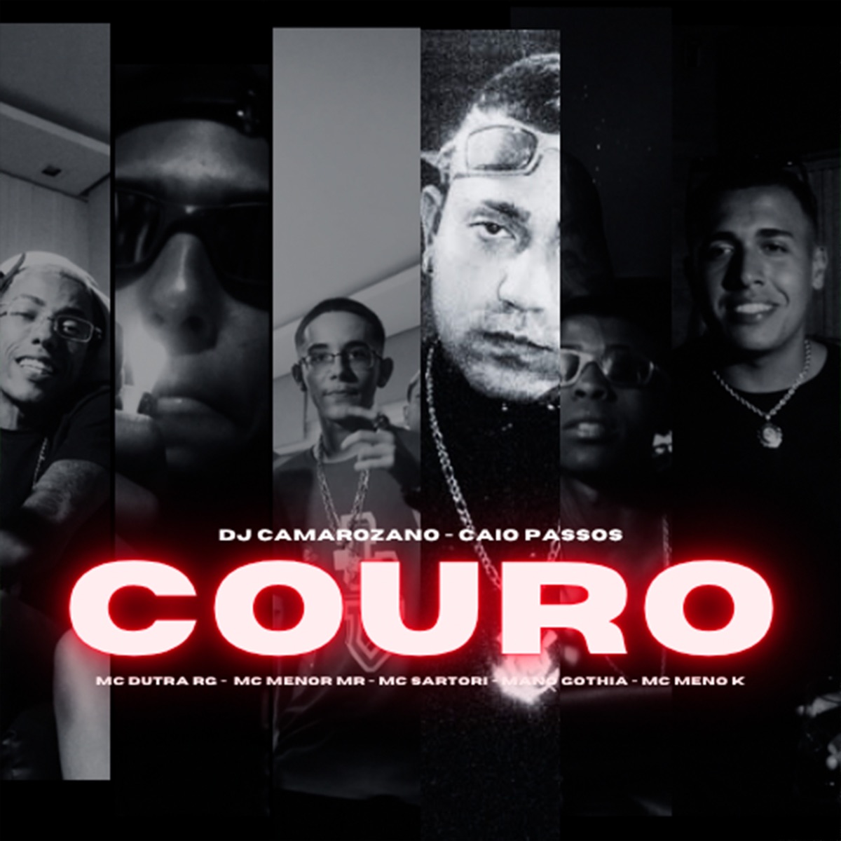 Couro (feat. MC Meno K, MC Sartori & DJ Camarozano) - Single by MC Menor Mr, Mano Gothia, MC Dutra RG & Caio Passos album cover