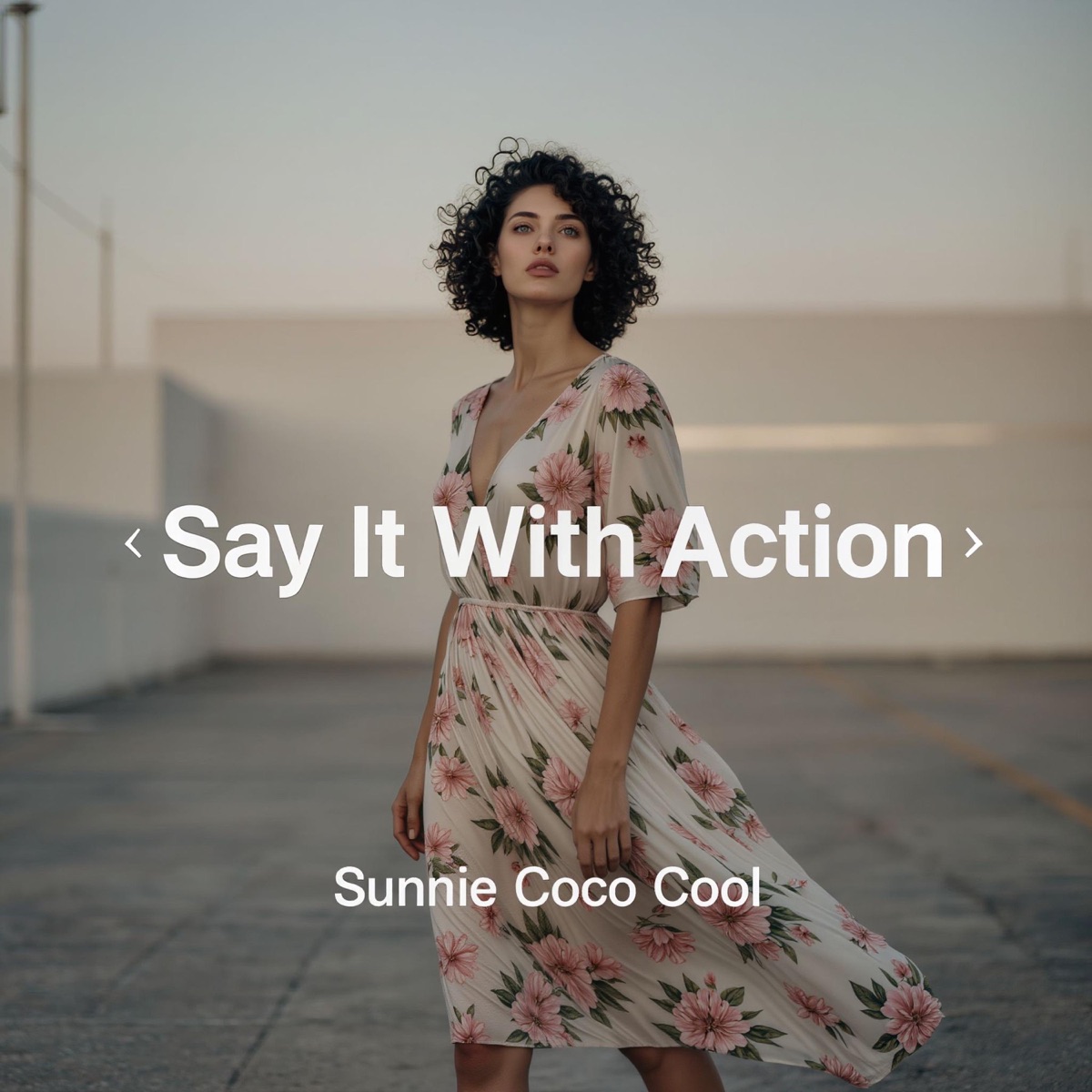 Say It With Your Actions - Single by Sunnie Coco Cool album cover