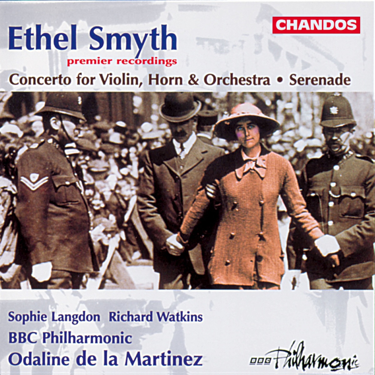 Smyth: Orchestral Works by Odaline de la Martinez, BBC Philharmonic, Richard Watkins & Sophie Langdon album cover