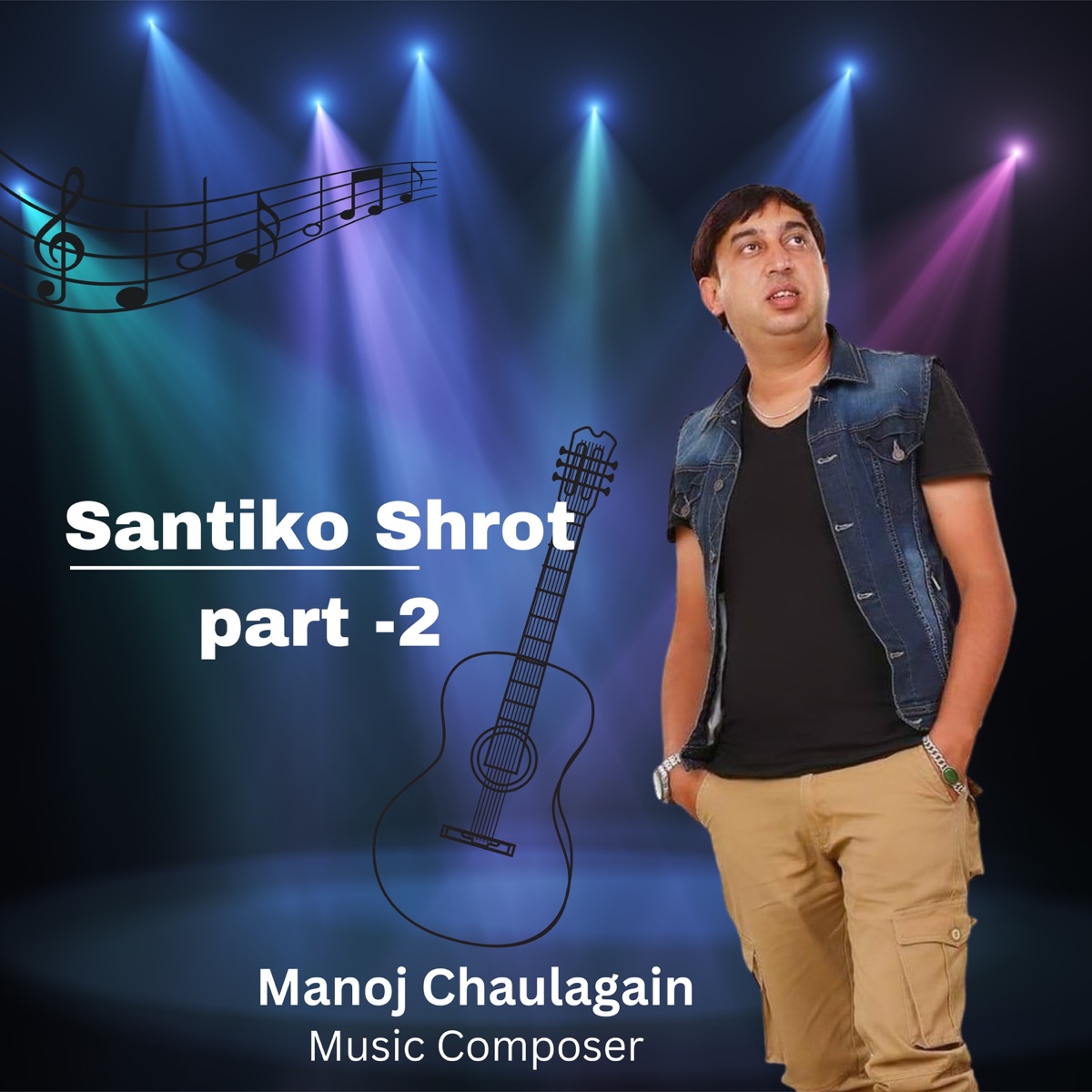 Santiko Shrot, Pt. 2 - EP by Manoj Chaulagain album cover