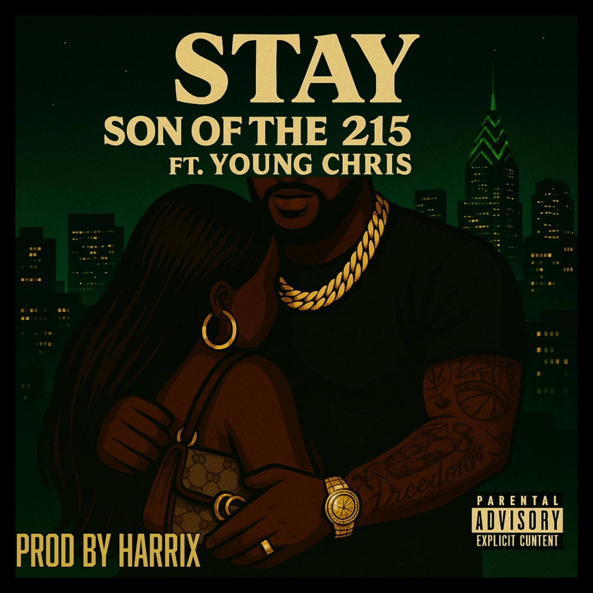 Stay (feat. Young Chris) - Single by Son of the 215 album cover