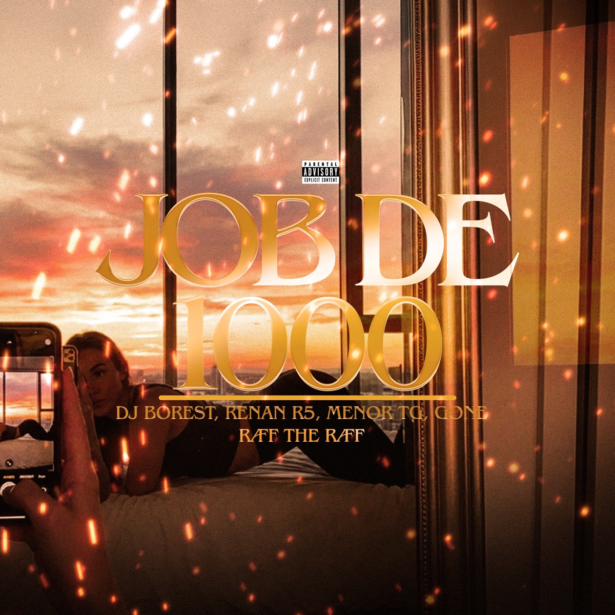 Job de 1000 (feat. rafftheraff) - Single by DJ Borest, Mc Gone, Menor TG & MC Renan R5 album cover