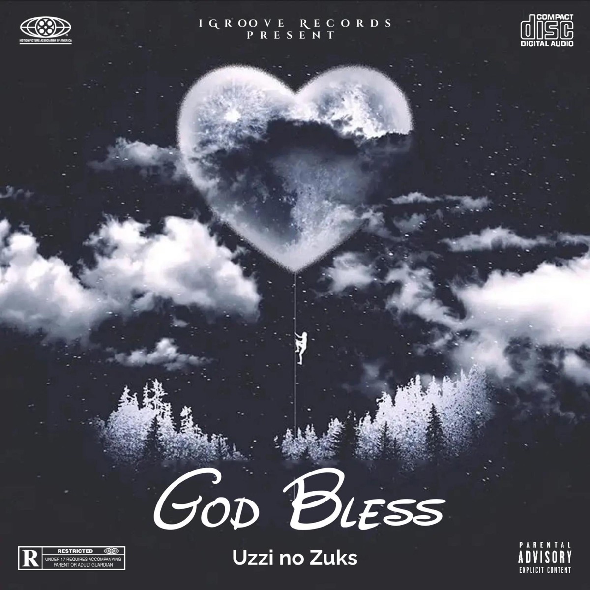 God Bless - Single by Uzzi no Zuks album cover
