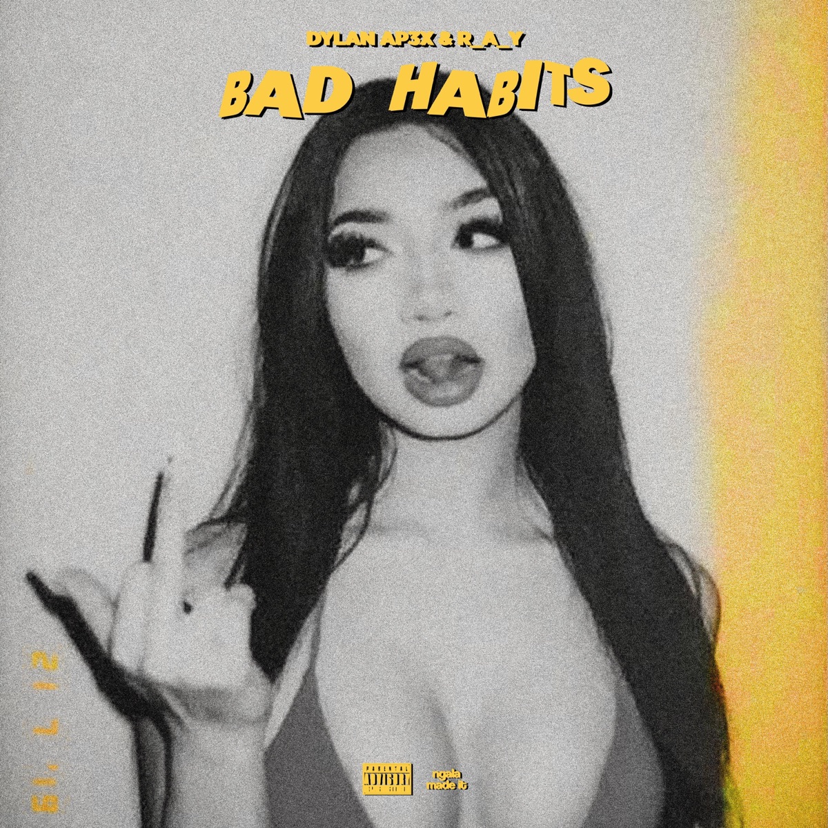 Bad Habits (feat. RAY) - Single by Dylan Ap3x album cover