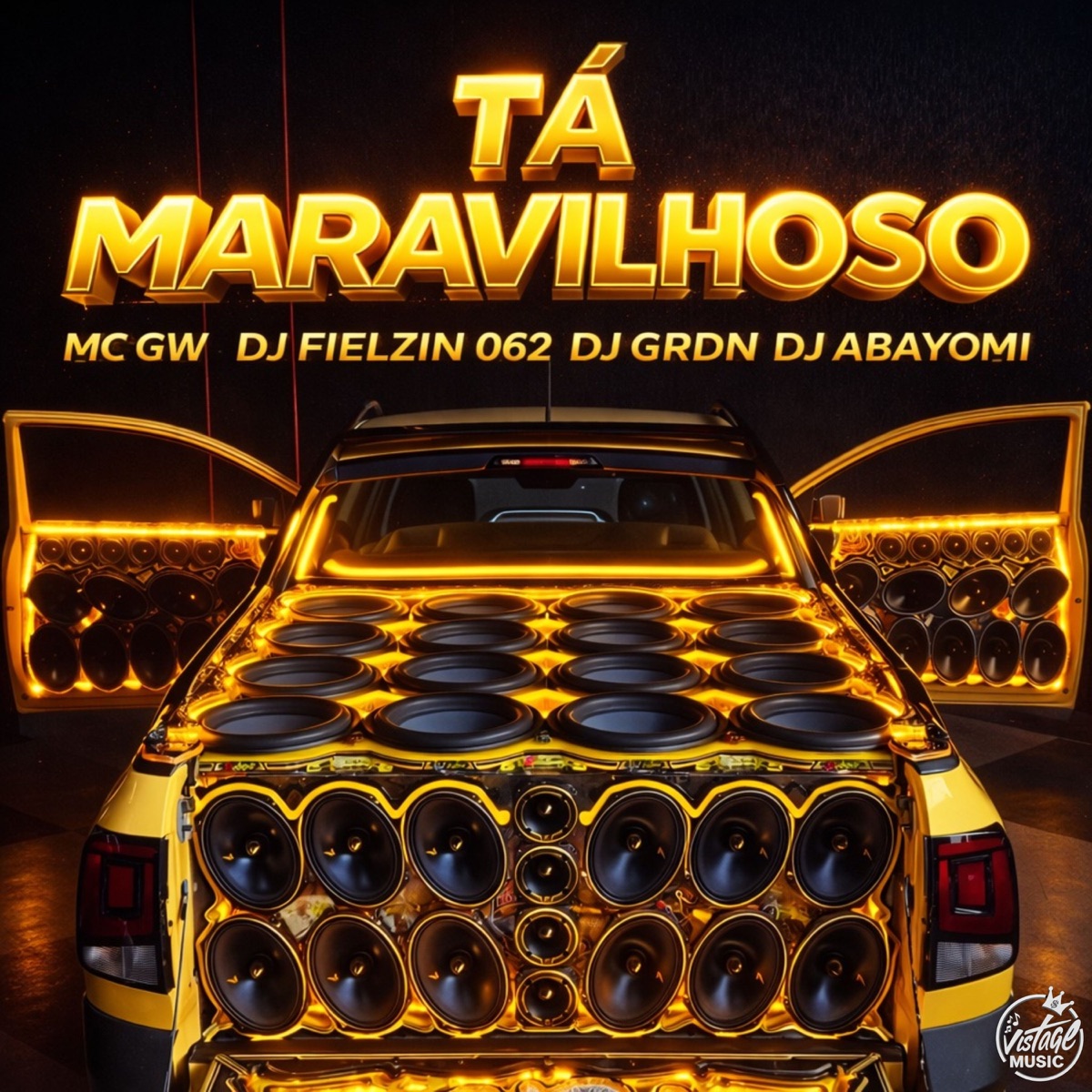 Tá Maravilhoso - Single by DJ FIELZIN 062, DJ Grdn, Dj Abayomi & MC GW album cover