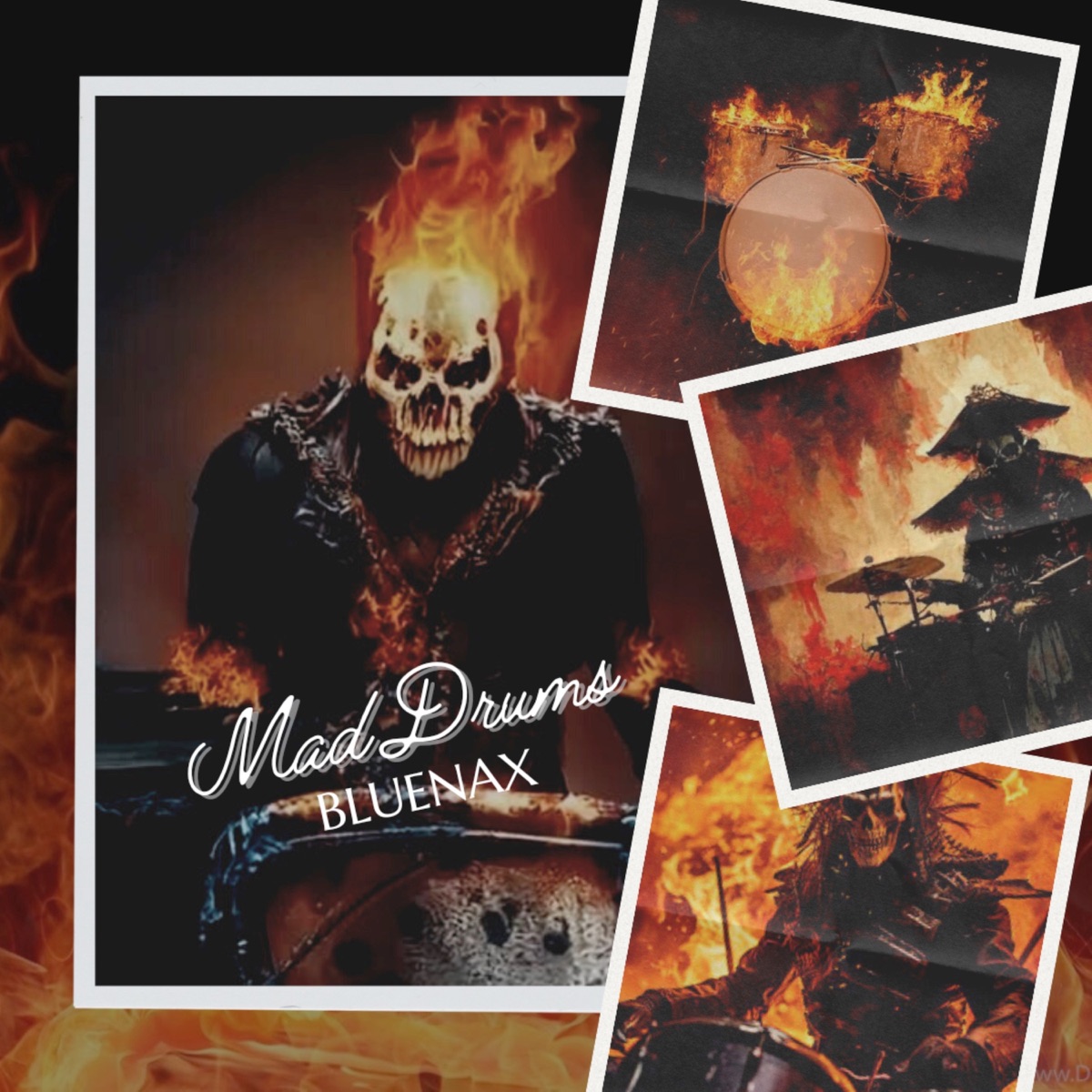 Mad Drums - Single by Bluenax album cover