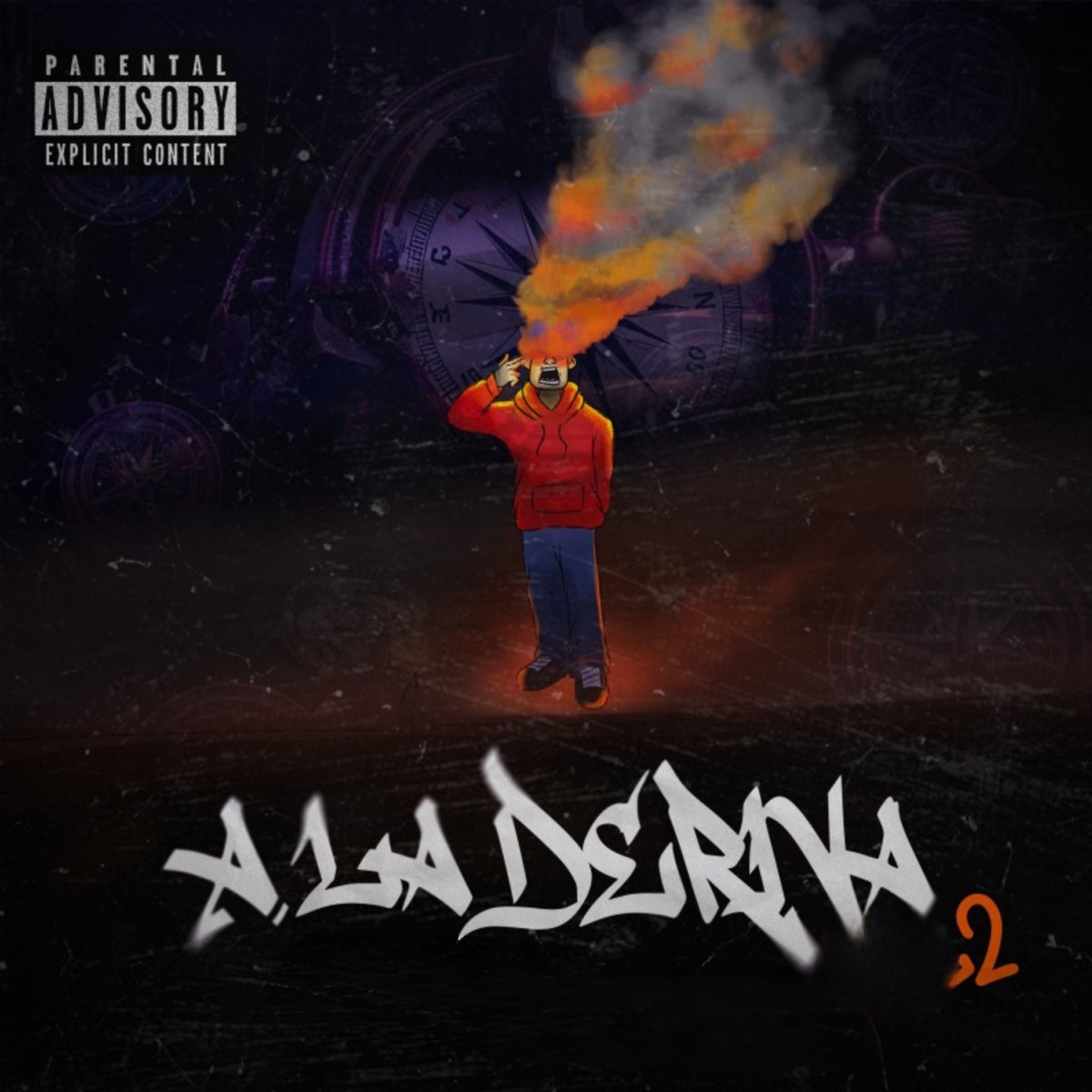 A La Deriva 2 - Single by Ruthlees Rap & Gian Produce album cover