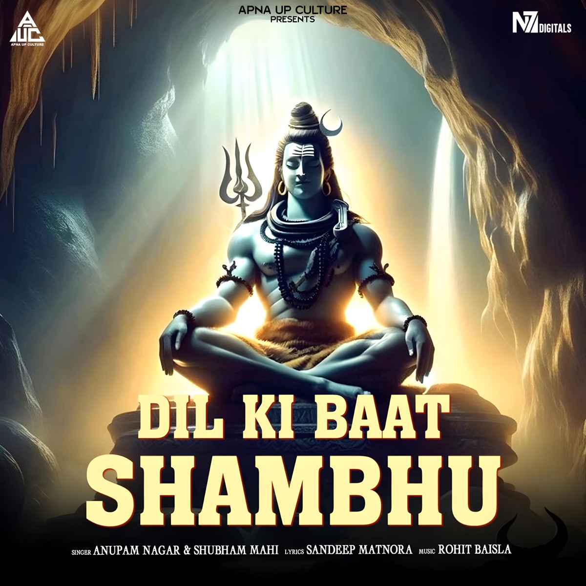 Dil Ki Baat Shambhu - Single by Mavi Dadriwala, Anupam Nagar & SHUBHAM MAHI album cover