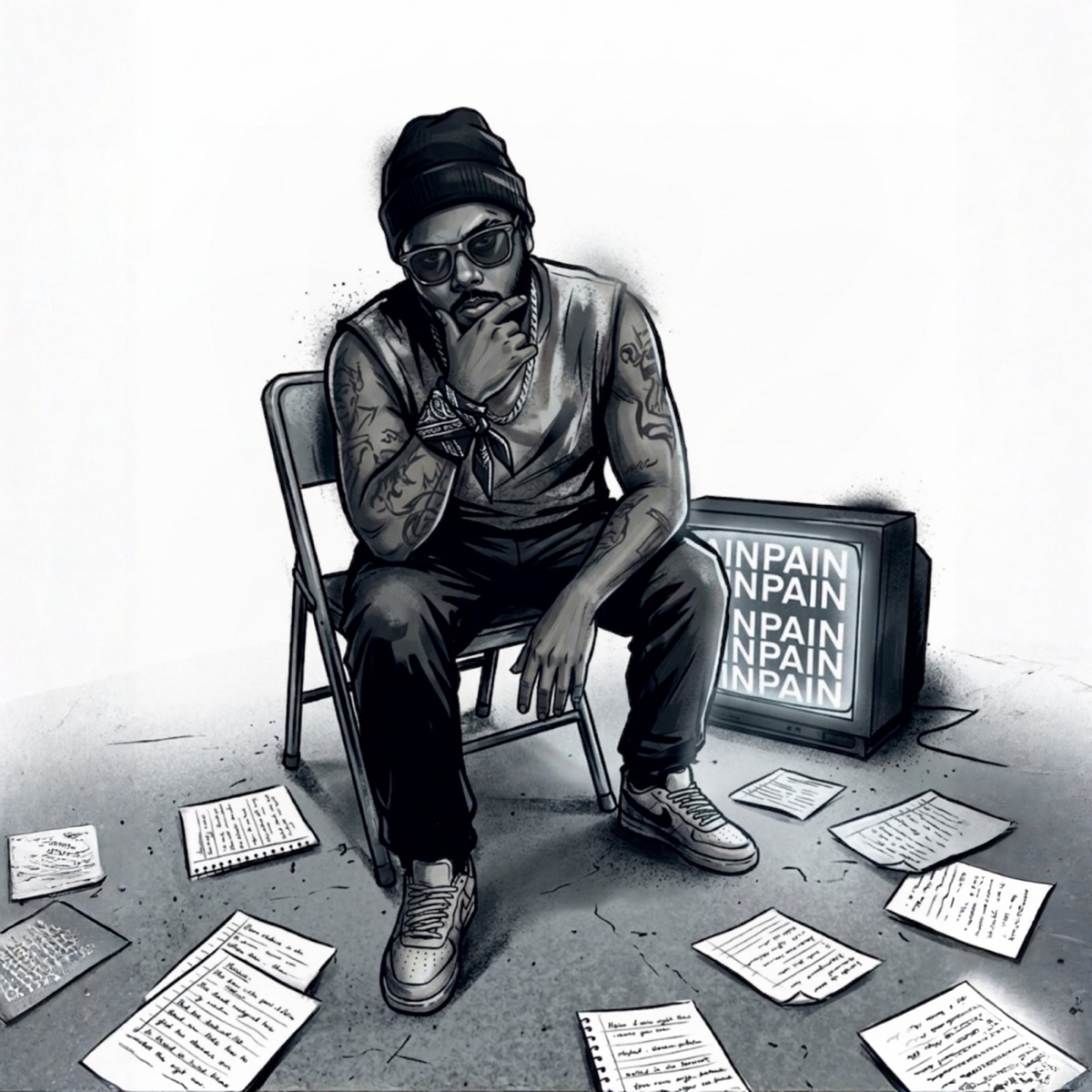 Pain (feat. Mandar Rahate) - Single by JAZZY NANU album cover