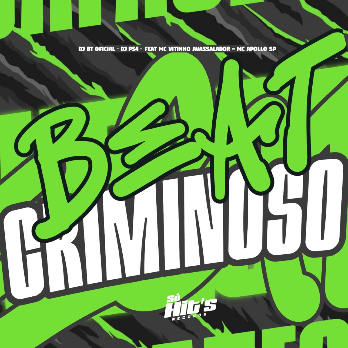 Beat Criminoso (feat. MC Vitinho Avassalador & Mc Apollo sp) - Single by DJ PS4 & Dj BT Oficial album cover