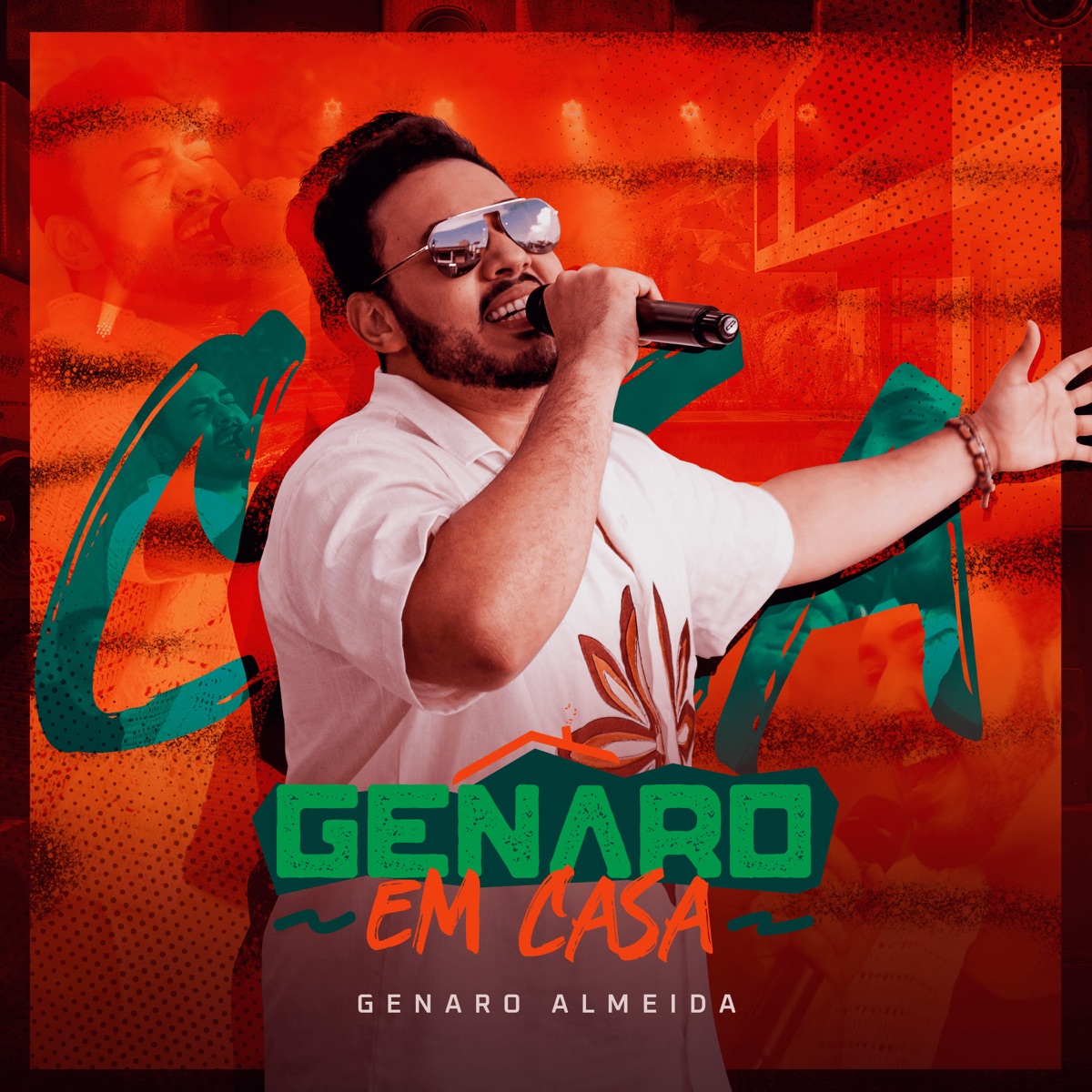 Genaro em Casa (Pt. 1) - EP by Genaro Almeida album cover