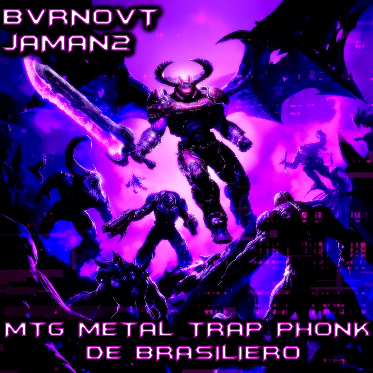 Mtg Metal Trap Phonk De Brasiliero - Single by Bvrnovt & Jaman2 album cover