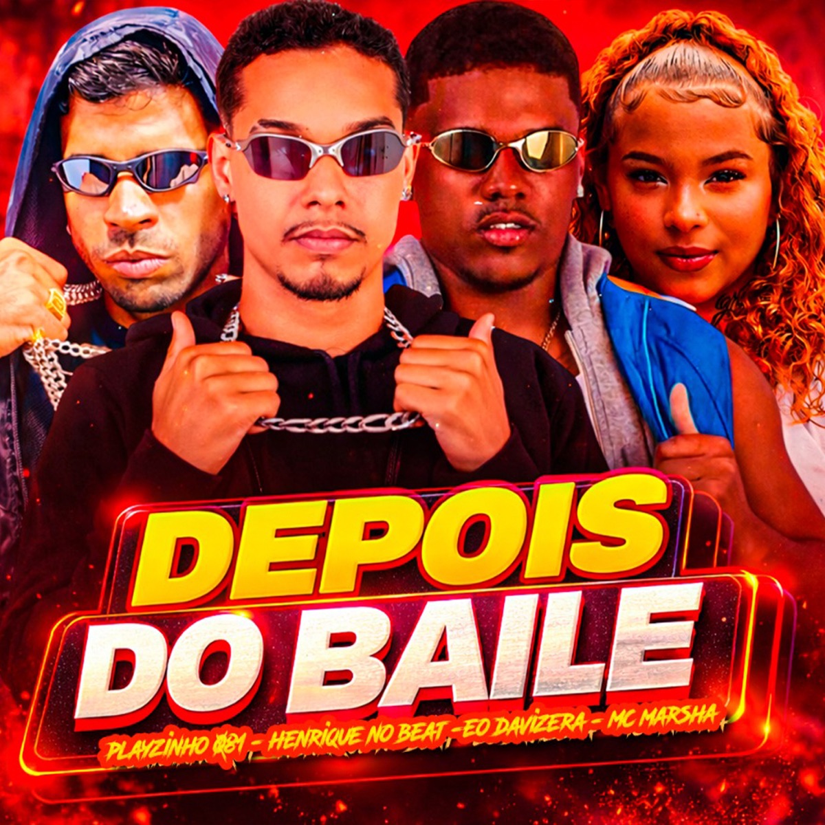 Depois do Baile - Single by Eo Davizera, Playzinho 081 & MC Marsha album cover