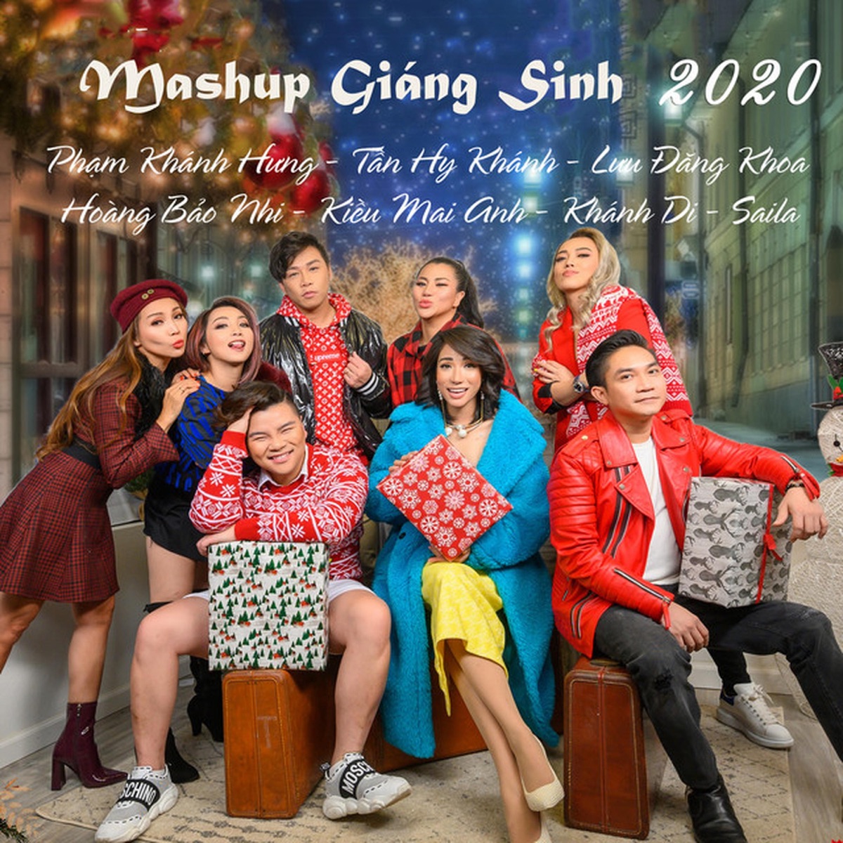 Mashup Giáng Sinh 2020 - EP by Pham Khanh Hung, Tan Hy Khanh & Lưu Đăng Khoa album cover